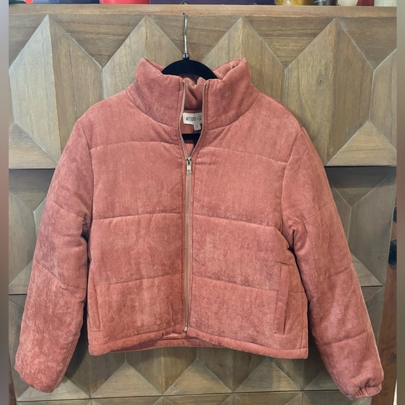 CORDUROY QUILTED ZIP JACKET XS - Picture 2 of 4